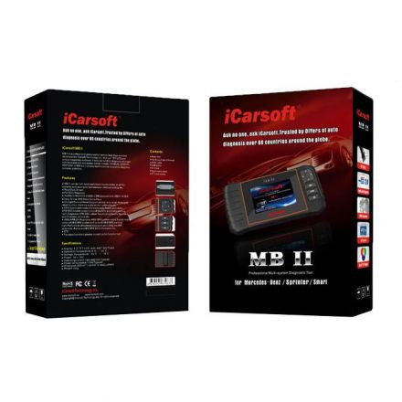 Диагностический сканер iCarsoft MB II для а/м Mercedes-Benz, Sprinter, Smart