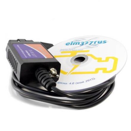 Диагностический адаптер ELM327 USB с переключателем 1.5