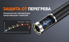 Видеоэндоскоп управляемый RosDiag H43 (6 мм, зонд 1 метр)