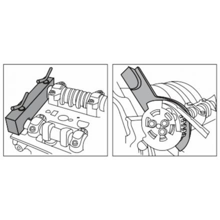 Набор фиксаторов для установки и регулировки фаз ГРМ (Land Rover V8 5.0, Jaguar) JTC-4244