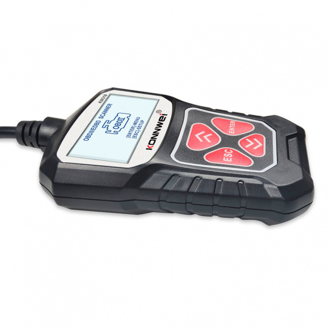 Диагностический портативный OBD2 сканер KONNWEI KW310