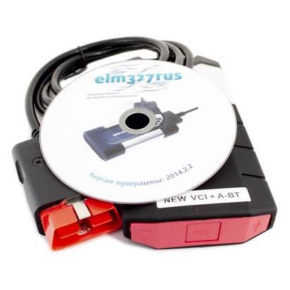 Диагностический сканер Делфи USB + Bluetooth