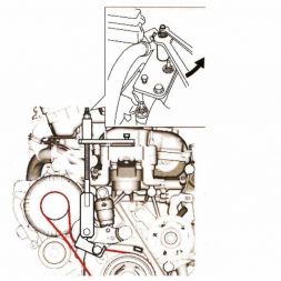 Приспособление для замены приводного ремня (Suzuki) JTC-4542